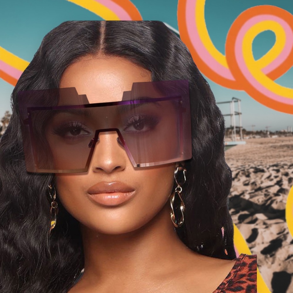 Geometric sunglasses